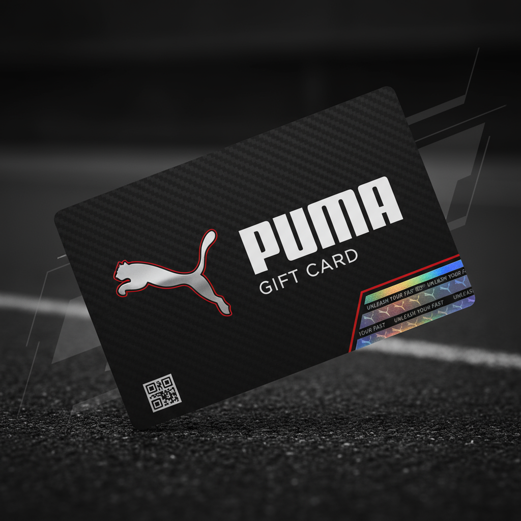 PUMA E Gift Card - Digital Gift Voucher | Sports & Athletic Wear | Instant Delivery - KeyCrafters.in