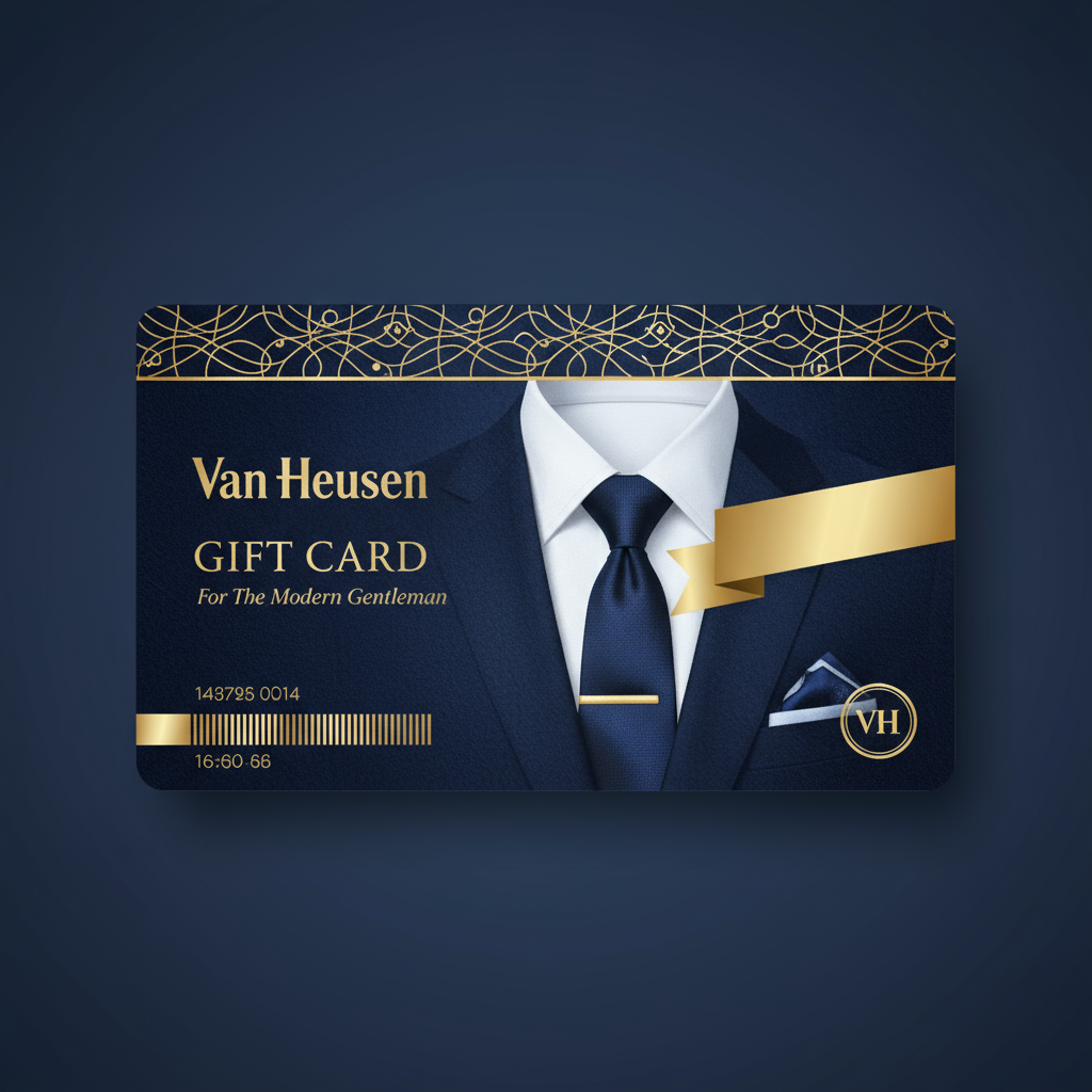 Van Heusen E Gift Voucher - Premium Fashion Shopping Digital Gift Card