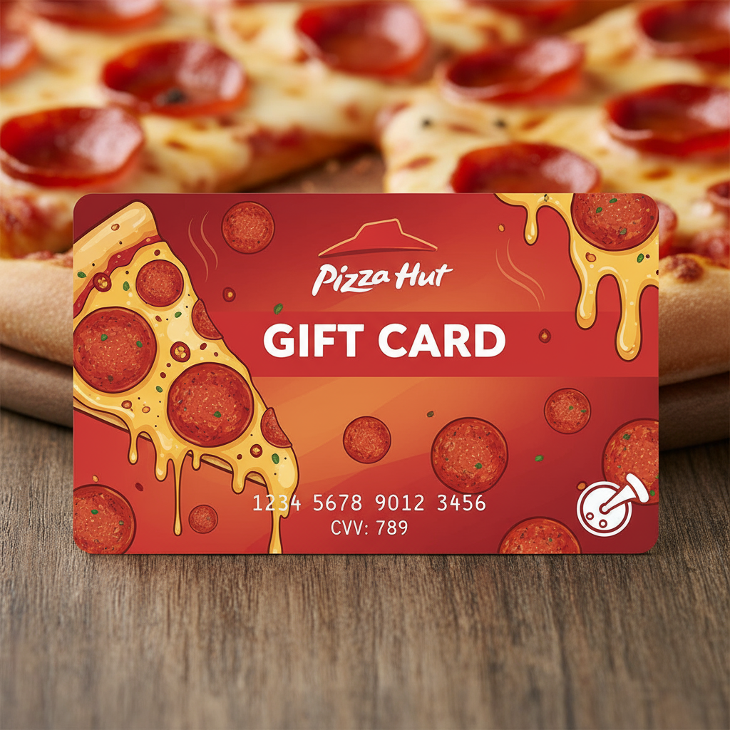 Pizza Hut E Gift Voucher - Digital Gift Card for Effortless Online Pizza Orders