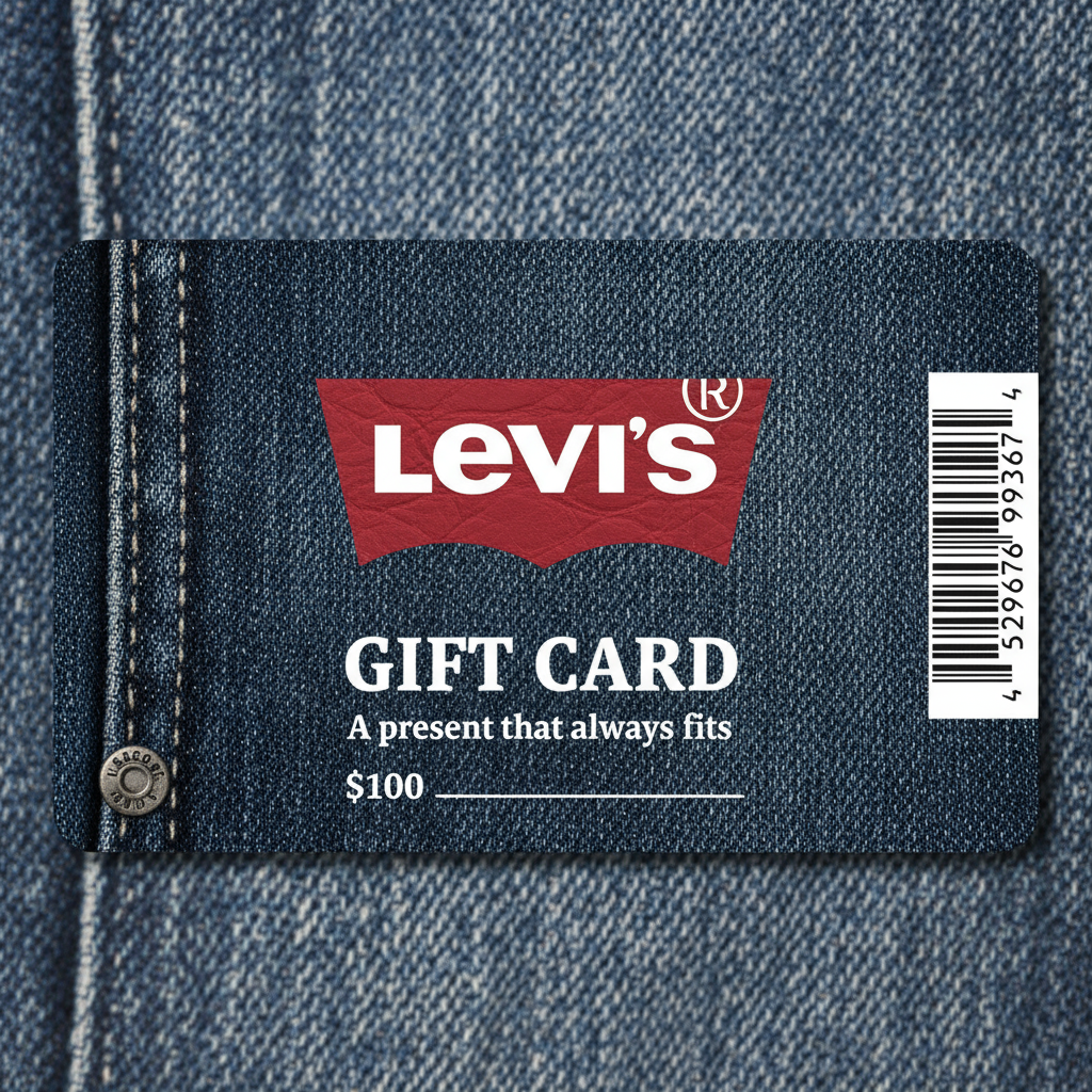 Levi’s E Gift Voucher – Instant Email Delivery | Redeemable Online & In-Store - KeyCrafters.in