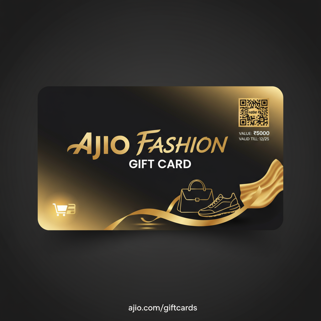 Ajio E Gift Voucher – Shop Fashion, Lifestyle & More | KeyCrafter.in - KeyCrafters.in