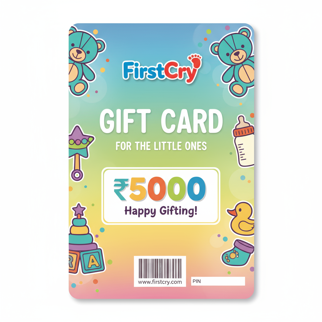 FirstCry E Gift Voucher - Perfect Digital Gift Card for Baby and Kids Online Shopping