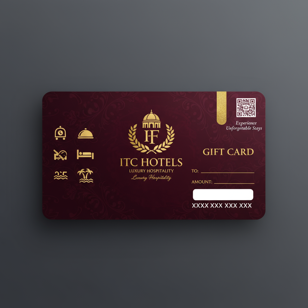ITC Hotels E Gift Card for Luxury Stay and Dining – Instant Digital Delivery