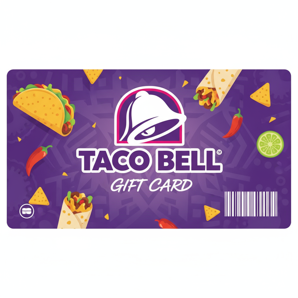 Taco Bell eGift Card for Delicious Tacos and More