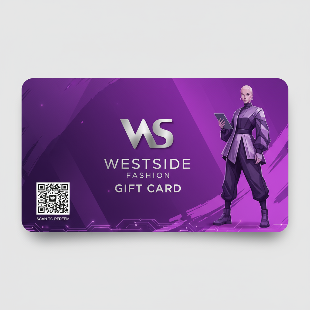 WestSide E Gift Card for Fashion & Lifestyle | Instant Digital Delivery