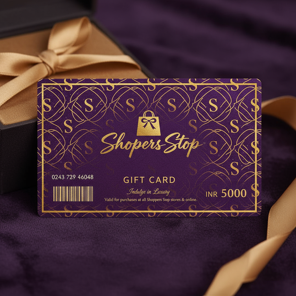 Shoppers Stop B2C Gift Card - The Perfect Choice for Every Shopper