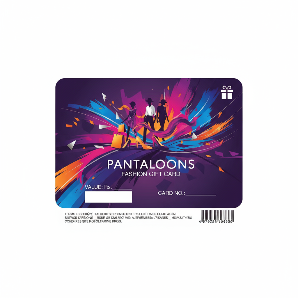 Pantaloons Gift Voucher - Instant Digital Gift Card for Fashion & Apparel Shopping