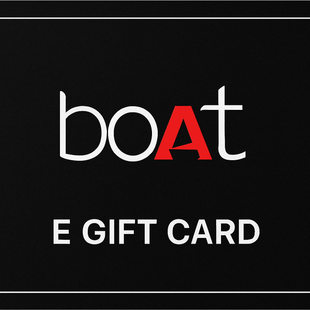 Boat E Gift Card - Instant Digital Voucher for Audio, Wearables & Gadgets